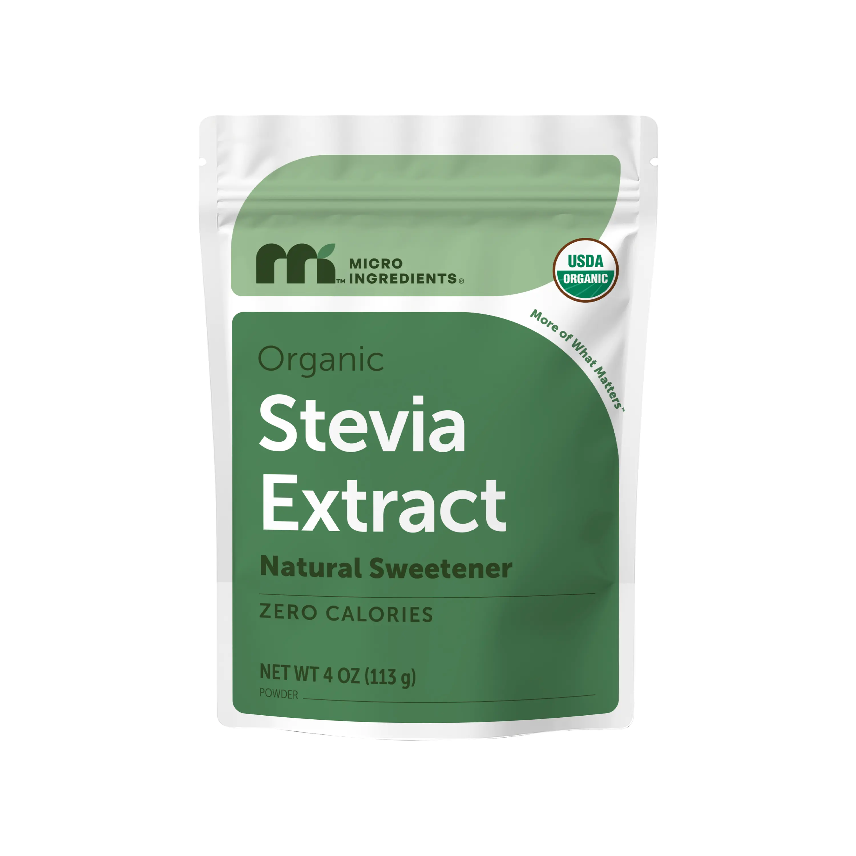 Micro Ingredients Pure Organic Stevia Powder, 4 Ounces