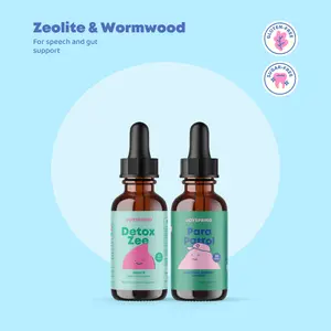 JoySpring Gut Balance & Detox Support Bundle | DetoxZee + Liquid Cleanse