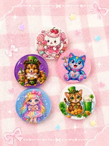 5 Pieces Custom Binder paper PP Clips (double side)