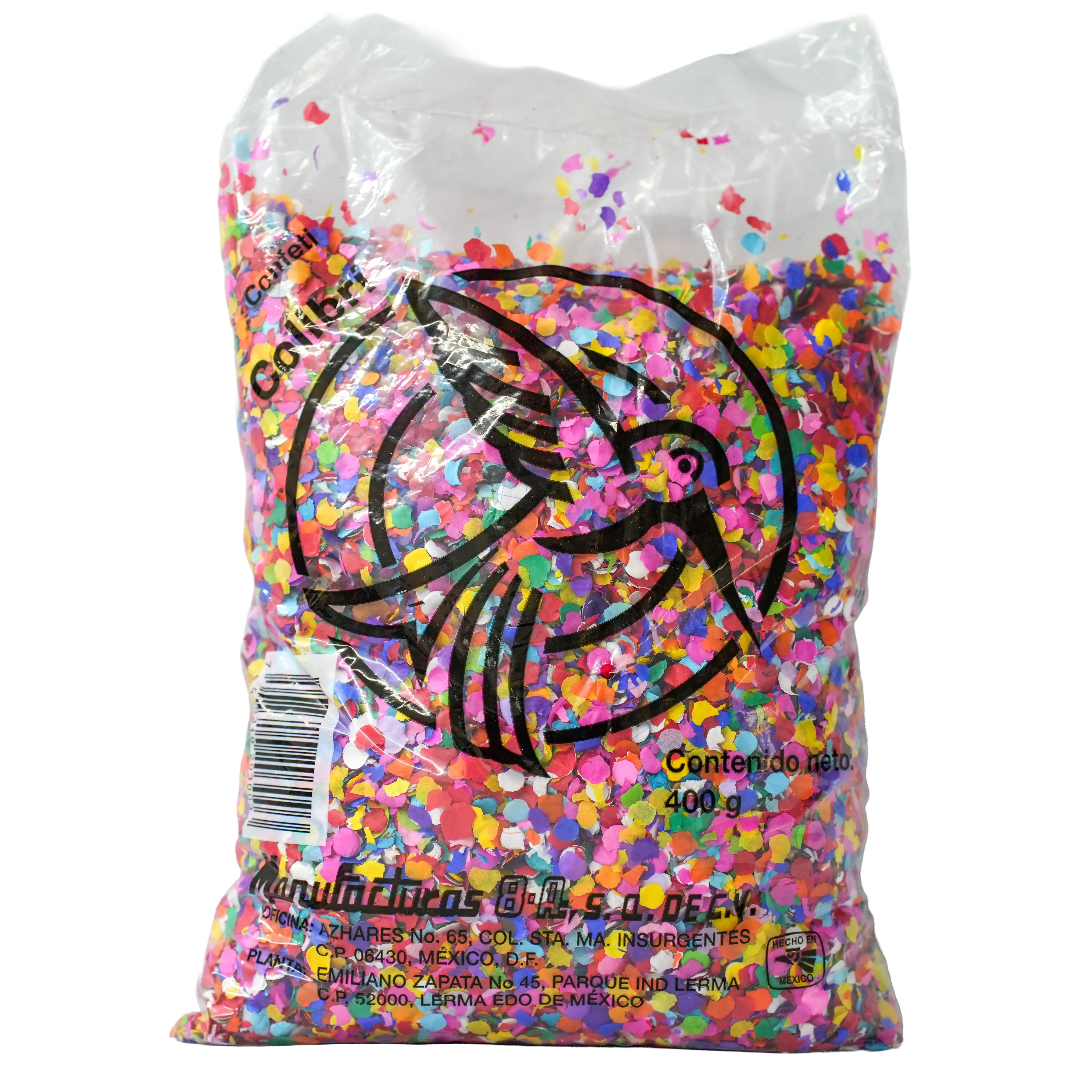 Colibri Confetti 100, 200 & 400g Bag - Vibrant Multicolor Party Decorations for Celebrations and Events