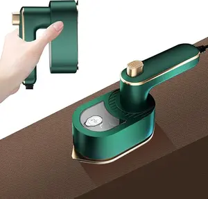 Portable Mini Travel Iron, Mini Travel Iron Steamer for Clothes, Handheld Cordless Portable Iron Steamer, Foldable Travel Iron Steamer, Rechargeable Small Hand Held Steamer