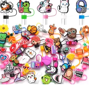 1-Random Straw Cover - Assorted Designs for Fun and Protection - Product Description Not Provided