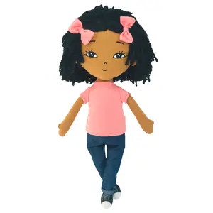 Handmade Multicultural Keepsake Logan Doll by Tabitha - Perfect Gifts & Presents