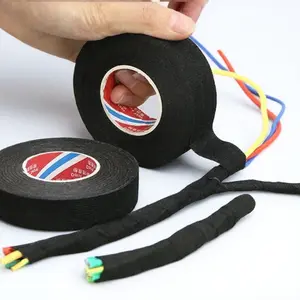 High Temperature Resistant Flame Retardant Electrical Insulation Tape Waterproof Moisture Proof Strong Adhesive Wire Bundling Tape Durable Tear Resistant Industrial Repair Tape Eco Friendly Circuit Specialty Multi Purpose Wrapping Tape