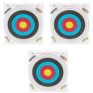 Morrell Youth Deluxe GX Range NASP Field Point Archery Bag Target, 3 Pack, Multi