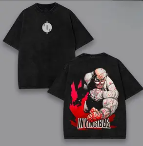 Invincible Conquest Graphic Streewear Appare, Nolan Grayson Vintage Shirt Black Wash Hoodie, T-Shirt, Sweatshirt, Premium Anime Inspired Comic Fan