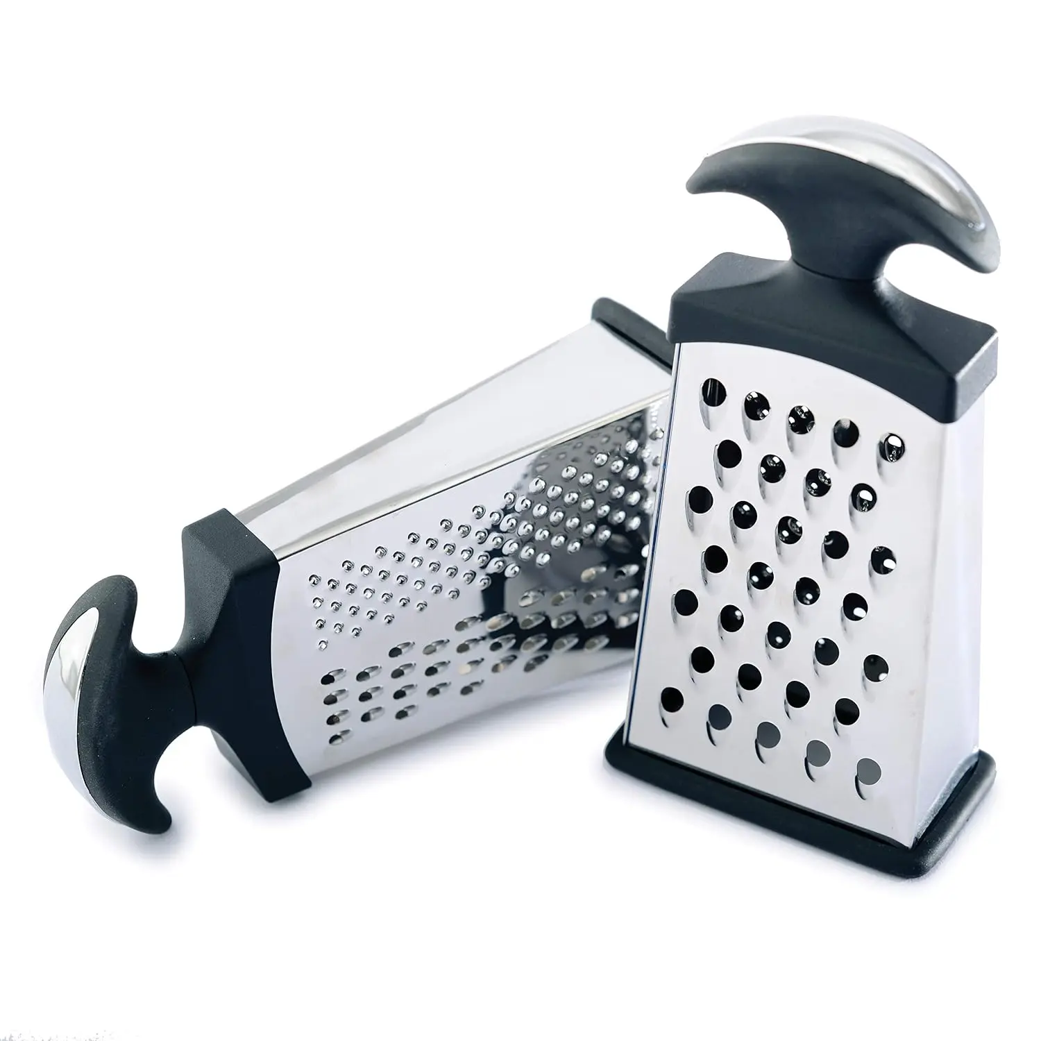Mini Slim Grater with 3 Grating Surfaces for Cheese Zest Spices and Kitchen Prep