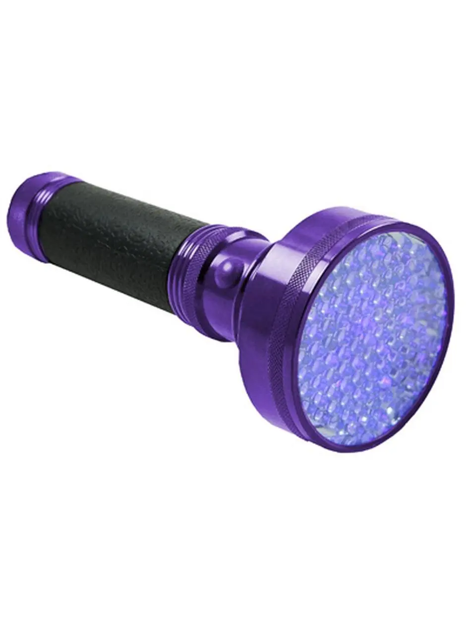 900212 100 LED UV Blacklight Flashlight