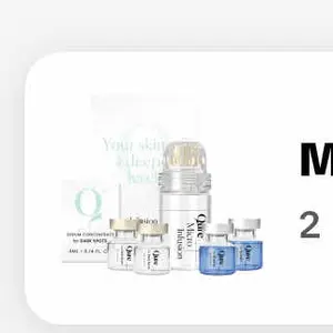 Product Review of Qure Micro-Infusion System: Facial Serum for All Skin Types - 2 Months Mixed (For Wrinkles + Dark Spots) from p**d