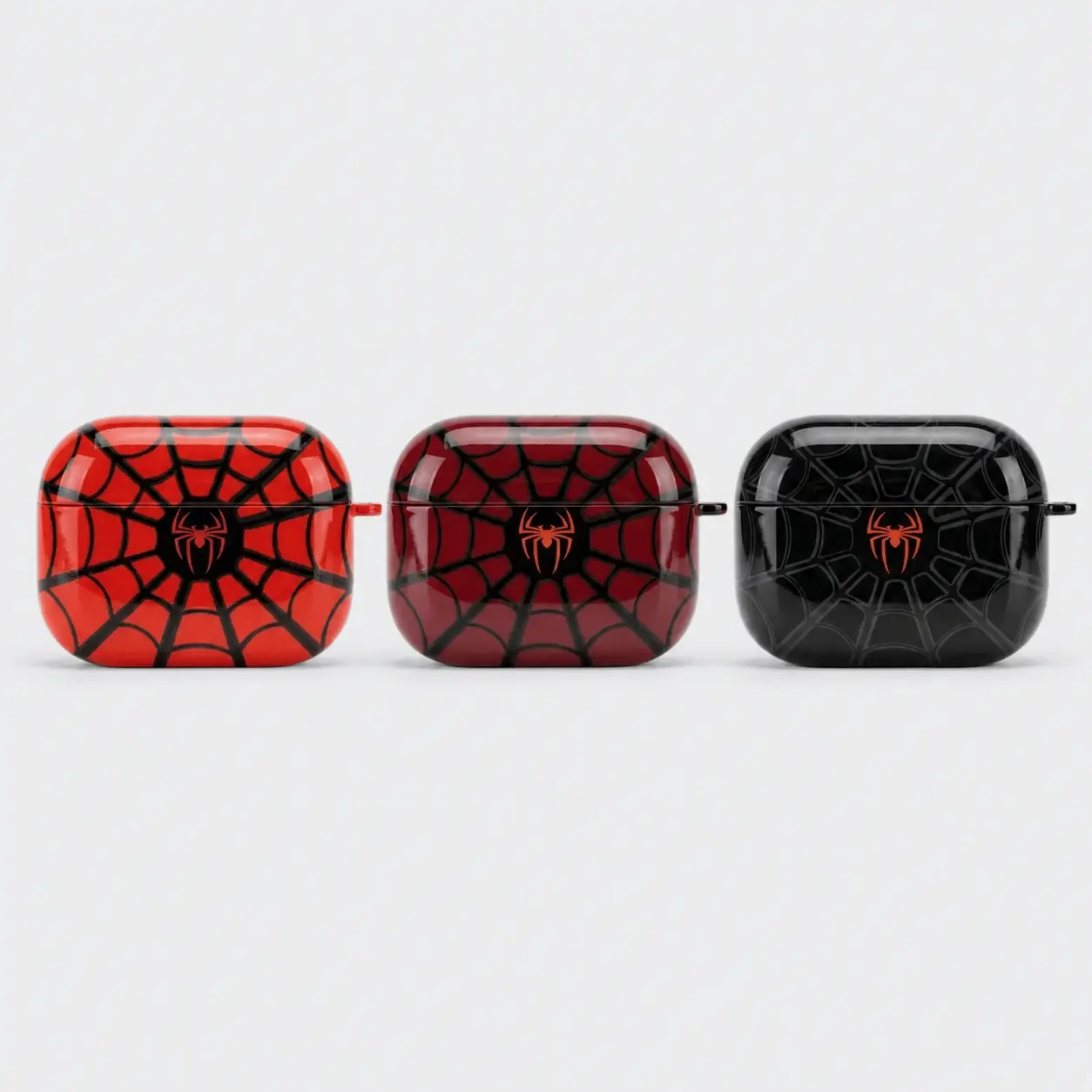 Cute Web Pattern AirPods Case, Colorful Comic Style Earbuds Cover for AirPods 1 2 3 4 & Pro 1 2 3, Trendy Protective Tech Accessory Gift