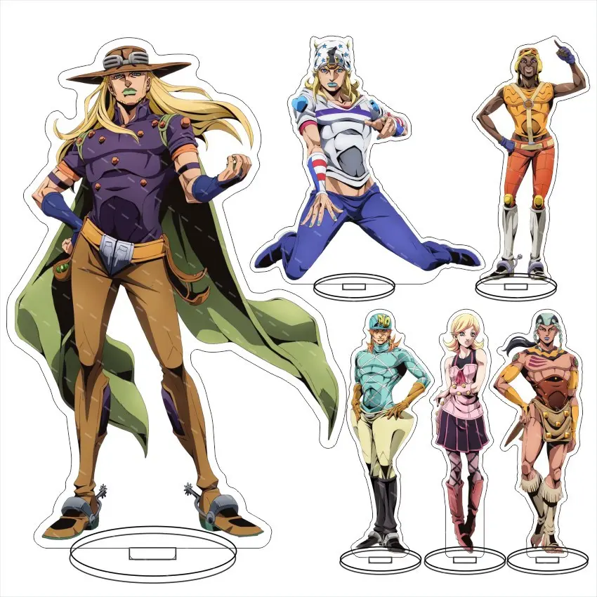 STEEL BALL RUN JOJO's Bizarre Adventure Acrylic Standee Joestar Fashion Accessories