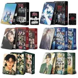 New 55Pcs/Set Kpop Idol Boy New Album Group Star High Quality Photocards Fans Collection Cards Gift
