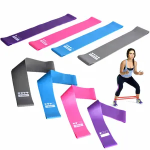 Resistance Bands Set for Glute Workout, Hip Thigh Booty Training, Elastic Fitness Bands for Home Gym