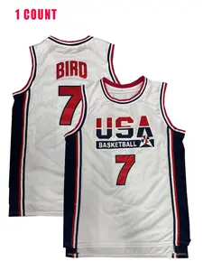 Men's Basketball Jersey, Loose Letter 7 Embroidery Basketball Jersey, Breathable Quick Drying Basketball Vest, Basketball Clothing for Outdoor Sports