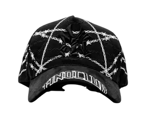 GALLO FINO "F THE HYPE" NEW YORK SHATTERED SNAPBACK HAT GFNYSHATTERE BLK