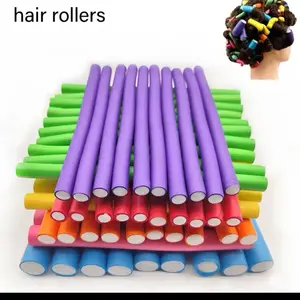 Silicone Hair Curling Rods – Heatless, Easy, Damage-Free Curls