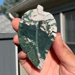 Moss Agate Leaf Leaves