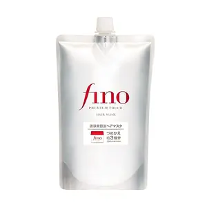 FINO Hair Mask Refill 700g - Deep Penetration Repair Treatment for Damaged Hair, Leave-in Beauty Serum, Includes FINO Hair Oil Sample