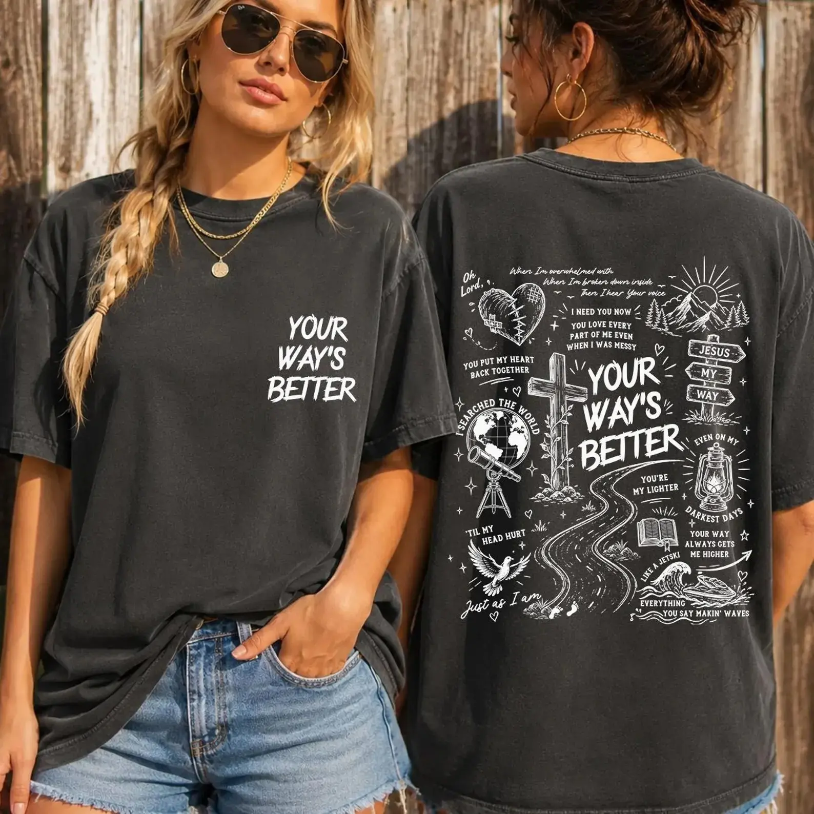 Your Way Is Better Shirt, Christian Concert Merch Tee, Faith Based Shirt, Christian Gift