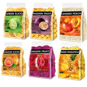6oz Fruit Tea with Dried Lemon & Orange & Pineapple & Passion Fruit & Peach & Dragon Fruit Natural Fruit Tea
