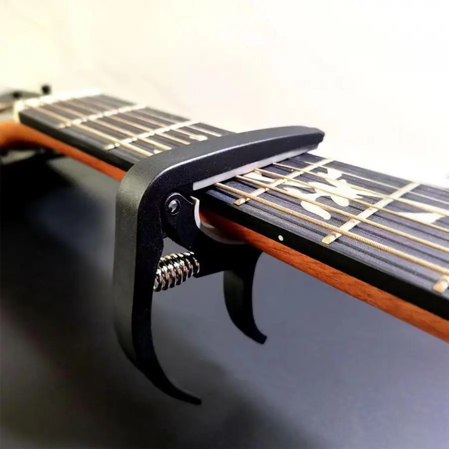 3-Second Key Change! Universal Spring Action Guitar Capo | Lightweight & Durable Clamp for All Guitar Types | Must-Have Gear for Guitarists & Music Lovers