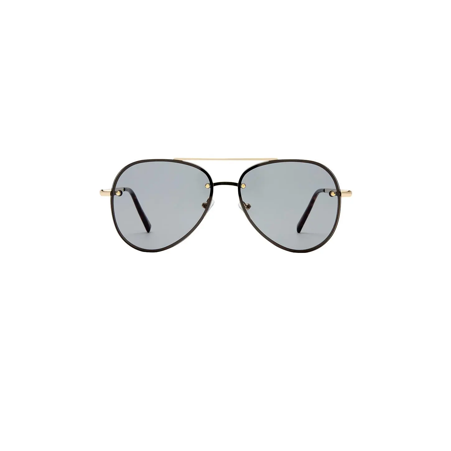 AIRE Mirzam Sunglasses in Gold, Cookie Tort, & Smoke Tint
