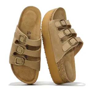 Project Cloud Women's Genuine Suede Wedge Sandals | Casual Summer Walking Footwear | Memory Foam | Lightweight Non-Slip – Dyan