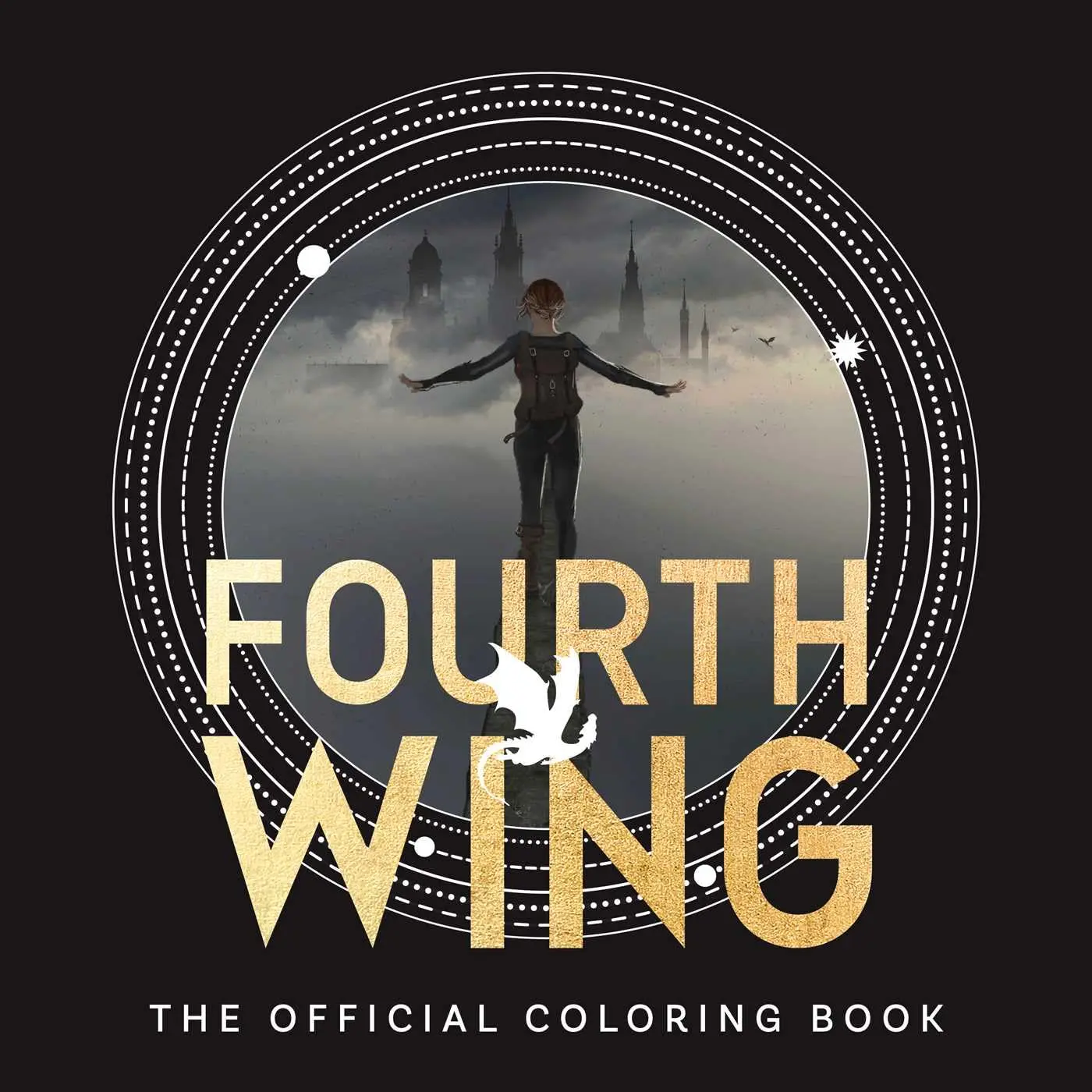Fourth Wing: The Official Coloring Book -- Entangled - Paperback ...