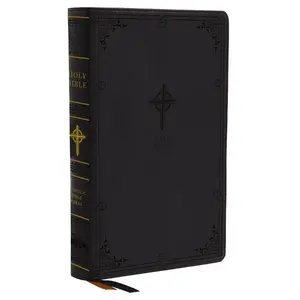 NABRE, New American Bible, Revised Edition, Catholic Bible, Large Print Edition, Leathersoft, Black, Comfort Print: Holy Bible by Catholic Bible Press [Leathersoft Book]