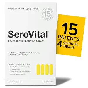 Serovital Renewal Complex Anti-Aging Supplement with Amino Acids for Energy and Better Sleep Serovital Renewal Complex Anti-Aging Supplement with Amino Acids for Energy and Better Sleep