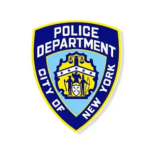 Bumper Sticker Blue "NYPD" Logo Police Department NYC Sticker