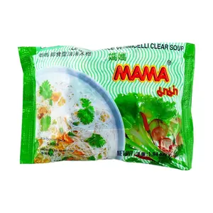 MAMA Thai PHO Instant Rice Noodles 55g - Smooth & Light Broth for Refreshing Taste
