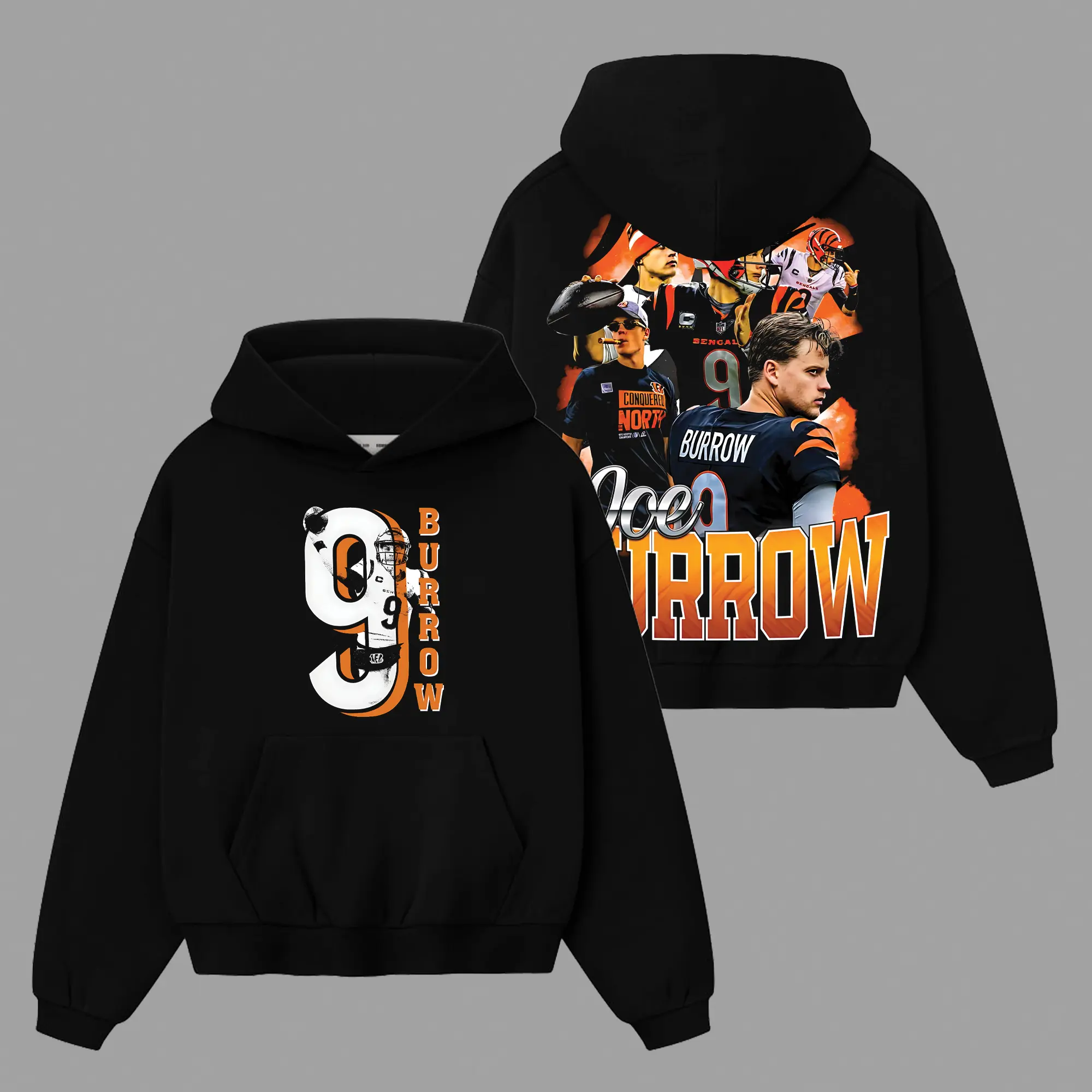 Joe Burrow 9 Lightweight 100% Cotton Hoodie Sweater T-Shirt , The Joe Cool Hoodie Sweater T-Shirt , The Bengals Hoodie Sweater T-Shirt , Sunday Football Hoodie Sweater T-Shirt , Game Day Hoodie Sweater T-Shirt , Game Day Outfit