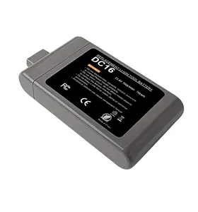 DC16 21.6V 5000mAh Li-Ion Replacement Battery for Dyson DC16 Root 6 Vacuum Cleaner Dyson Handheld Vacuum Cleaner DC16 Root 6 DC16 Animal DC16 Pink 12097 912433-01 912433-03 912433-04 BP01