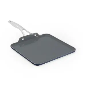 Calphalon Premier Ceramic Nonstick 11" Square Griddle, Midnight Blue