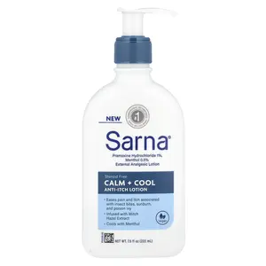 Sarna Anti-Itch Lotion, Calm + Cool, 7.5 fl oz (222 ml)