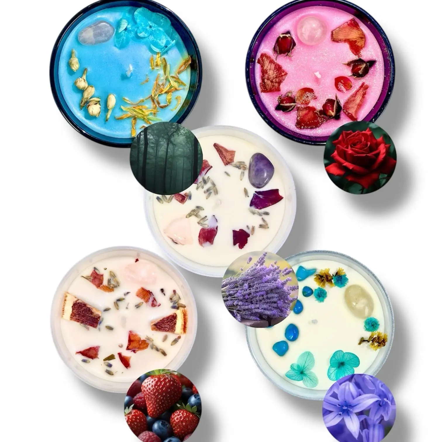 Aromatic Long-Lasting Luxury Highly Scented Candles 20oz - Ideal for Relaxation Ambiance or Gifting
