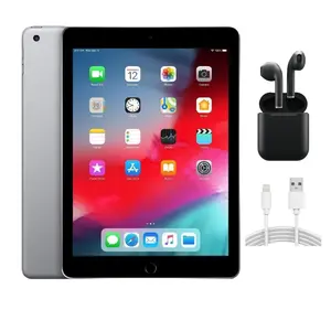 Refurbished Apple iPad 7th Gen A2200 (WiFi + Cellular Unlocked) - Excellent Condition with Wireless Earbuds & 1 Year Warranty