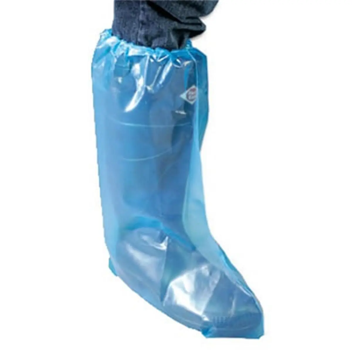 Neogen Waterproof Disposable Boot Covers - 3.0 Mil Thick Plastic Shoe Protectors for Sports Coaches, Size XL with Elastic Band, 25 Pair Pack for Rainy Days, Waterproof Shoes