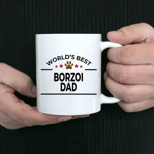Borzoi Dog Dad Mug
