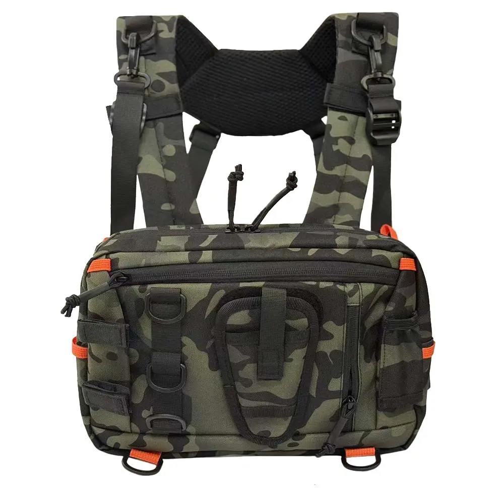 Multifunctional Backpack Chest Bag, Portable Hiking Cycling Backpack, Fishing Lure Bag, Fly Fishing Chest Bag, Fishing Tackle Bag, Outdoor Fishing Equipment, Outdoor Gear, Outdoor Fishing Supplies