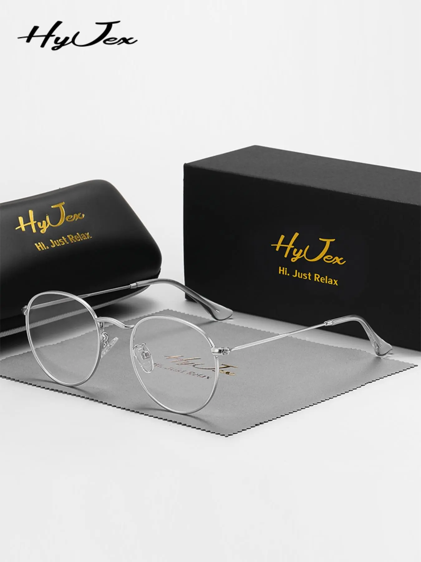 Simple Anti-blue Light Metal Frame Eyeglasses for Women & Men, 1 Pair Fashionable Eyeglasses for Work, Daily Outfit Accessory, Everyday Eyewear for Students, Anti-Eyestrain Glasses for Screen Viewing, Stylish Eyewear