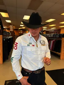 Mens OV Fashion White w/Mexico Color Letters