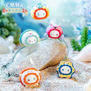 Lukcy Emma Ocean Bubble Mini Blind Box, Cute Marine Animal Figurine, Tiny Collectible for Kids, Teens, Youth for Gift for Birthday and Christmas, and Adorable Desk Decor