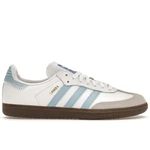 adidas Men's Samba OG White Sky Blue Soccer Shoes, from StockX