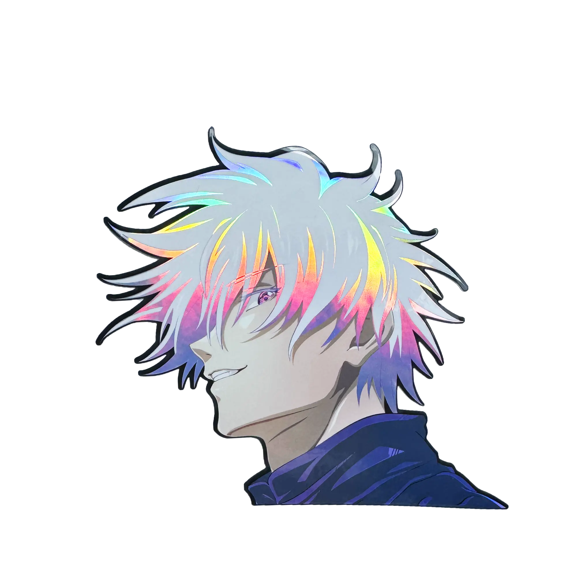 Gojo JJK Holographic Anime Sticker