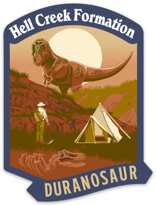 Hell Creek Formation Sticker