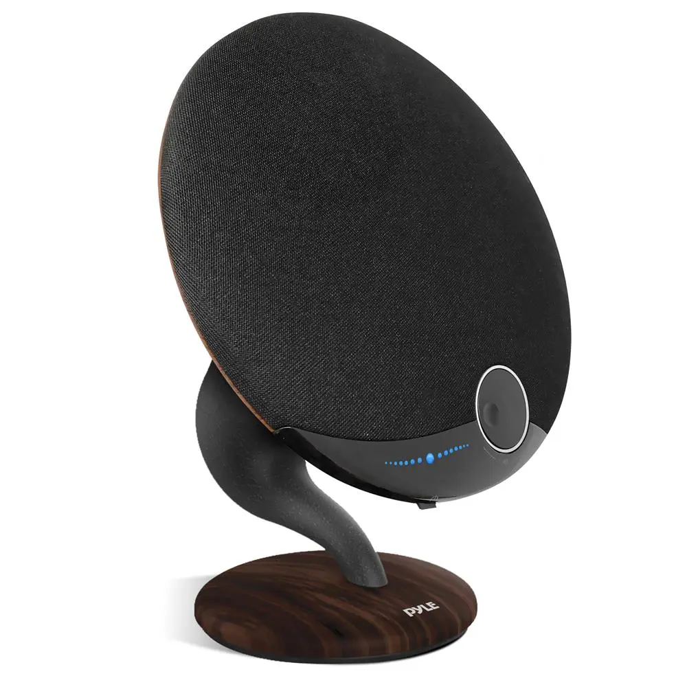 Portable Bluetooth Gramophone Speaker, Super Bass, Built-in Subwoofer, Oak