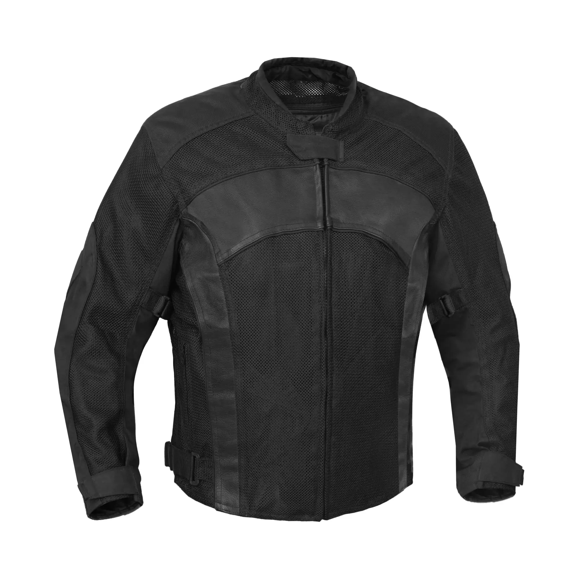 DANIEL SMART BoostRider Men's Textile Motorcycle Jacket - Waterproof, Breathable, with Armor, Zip-Out Thermal Liner, Patch Pocket, Stretch Panels, Adjustment Straps, Soft Mock Neck, Synthetic Fabric, Foam Padding