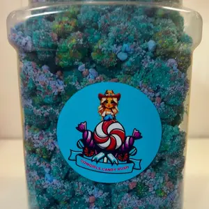 Cotton Candy Nerdz Clusters-Sweet Snack Bonbon Cotton Candy Nerdz Clusters-Sweet Snack Bonbon